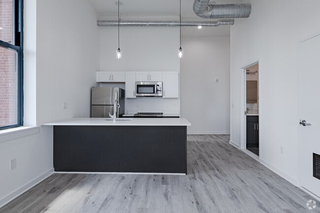 2BR, 1BA - 779SF - Kitchen/Living Room - 70 Roseville Ave