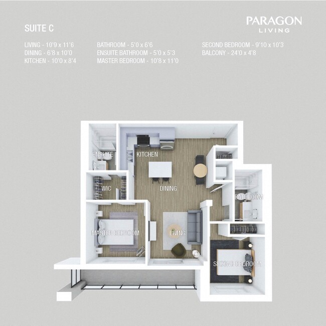 Floorplan - 1325 Jefferson Ave