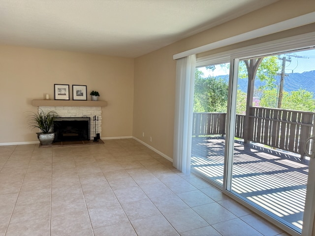 Wood Burning Fire Place - 4513 Leata Ln
