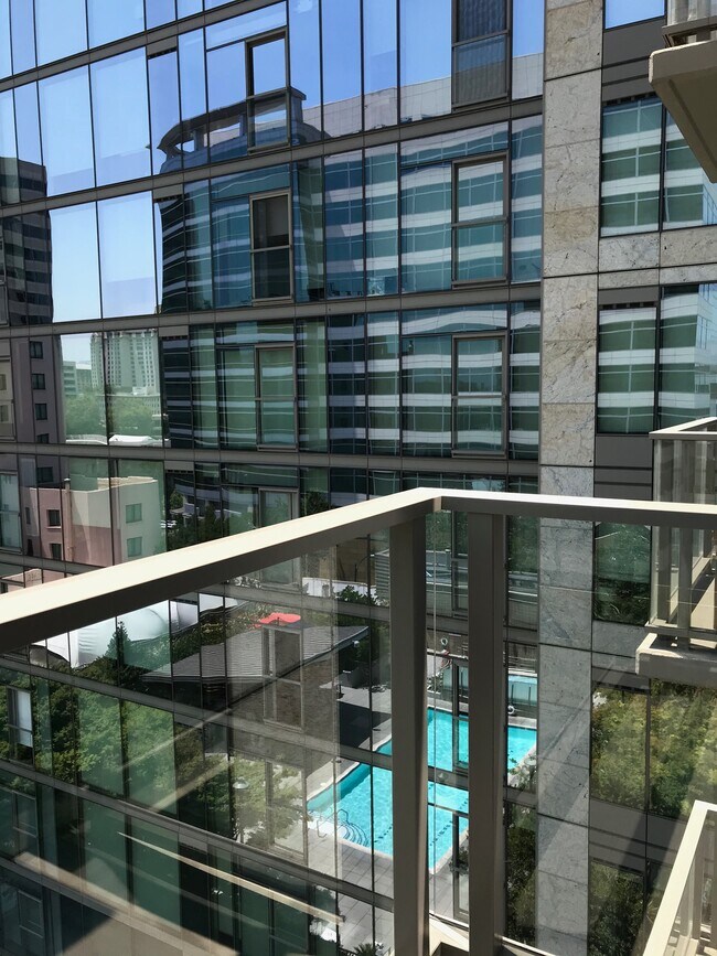 vista desde el balcón - 38 N Almaden Blvd