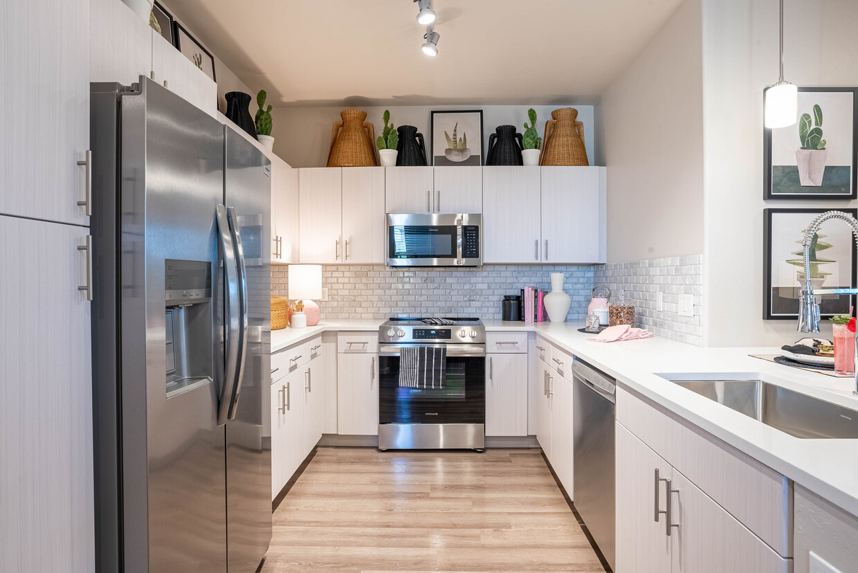 apartments with stainless steel appliances tucson - Encantada La Estancia