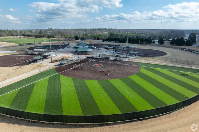 Residents love to watch sports.