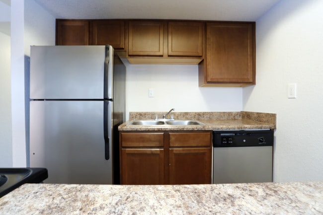 1BR, 1BA Kitchen - The Flats at Ninth Ave