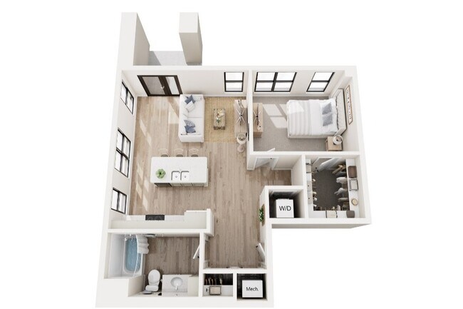 Apartamento de un dormitorio - Allen Bay
