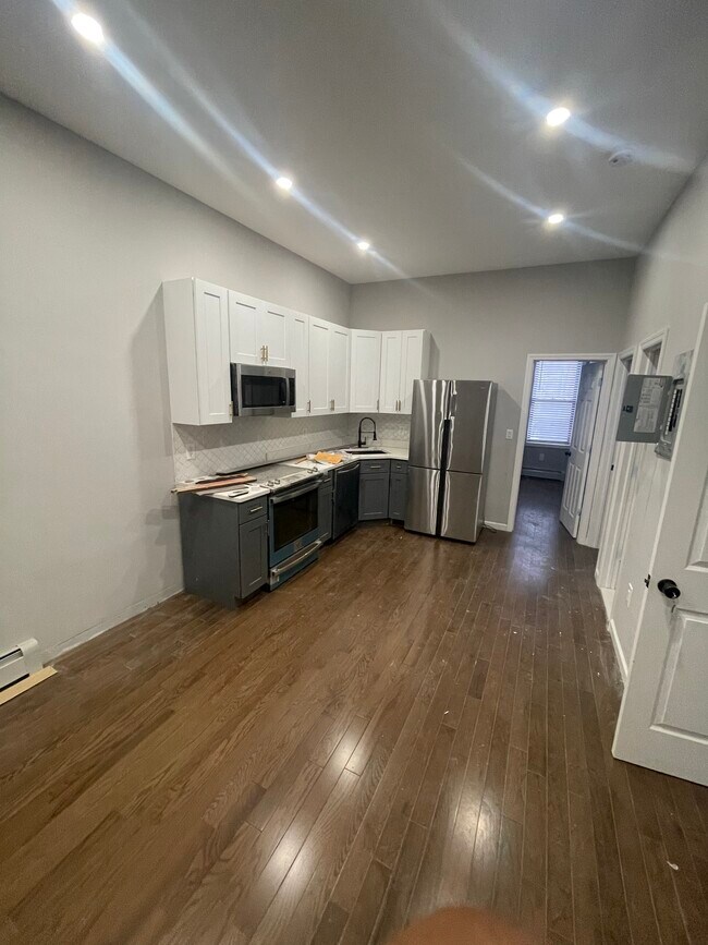 Living Room/Kitchen - 1332 Bushwick Ave