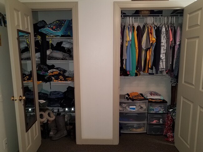 Double closets in each bedroom - 717 Grant Ave