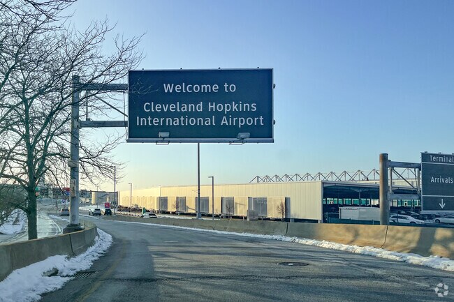 The Cleveland Hopkins International Airport serves Ohio.
