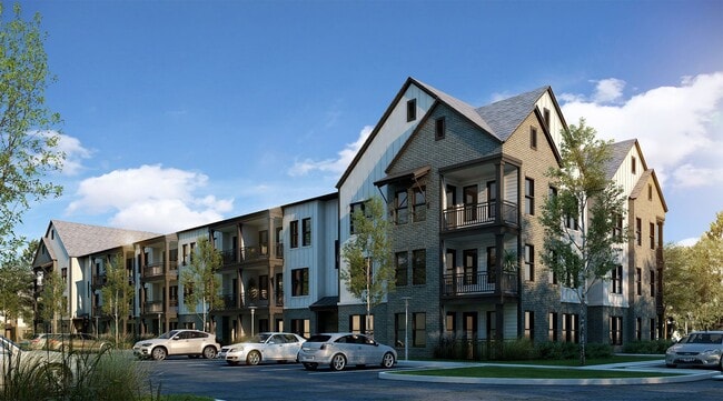 Outdoor View of Building - The View at Rock Run Collection