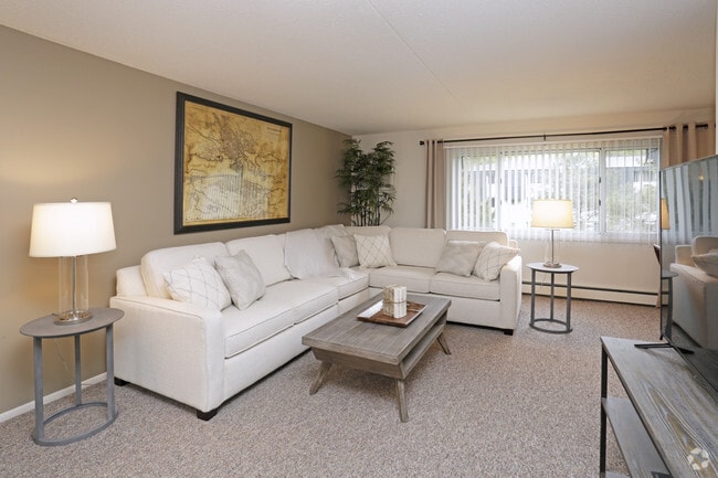 2BR - Living Room - Tanglewood Apartments
