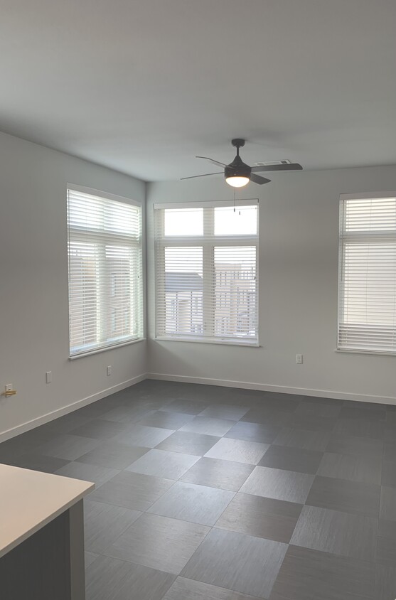 Living Room- windows let in lots of natural sunlight! - 5100 W Park Ave