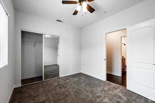 Phase 2 Plan 2 - 2BR, 1BA - 952SF - Secondary Bedroom - Santa Barbara Apartments