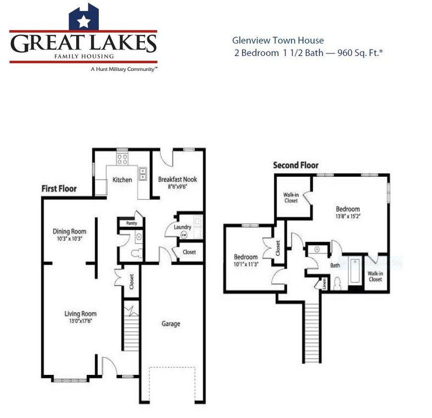 Floorplan - Glenview Townhomes