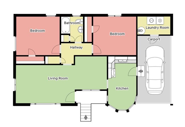Foto del edificio - Charming 2-Bedroom Home in Huffman Community