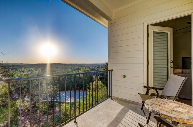 Gorgeous patio views of the Texas Hill Country - Bee Caves Vistas