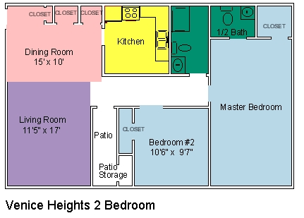 2 BR/ 1 BA - Venice Heights