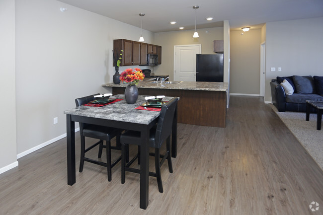 Kitchen and Dining Area - Brookledge Apartments