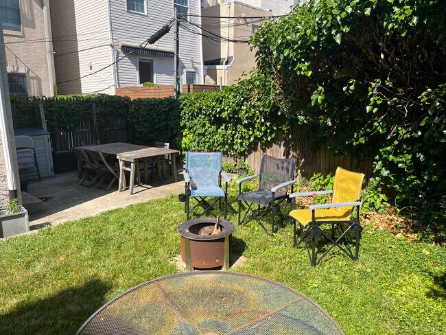 Firepit and patio - 807 S 17th St