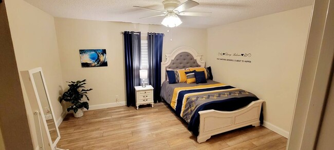 In this bedroom there is currently a bunk bed twin size. - 1010 Pinetree Dr