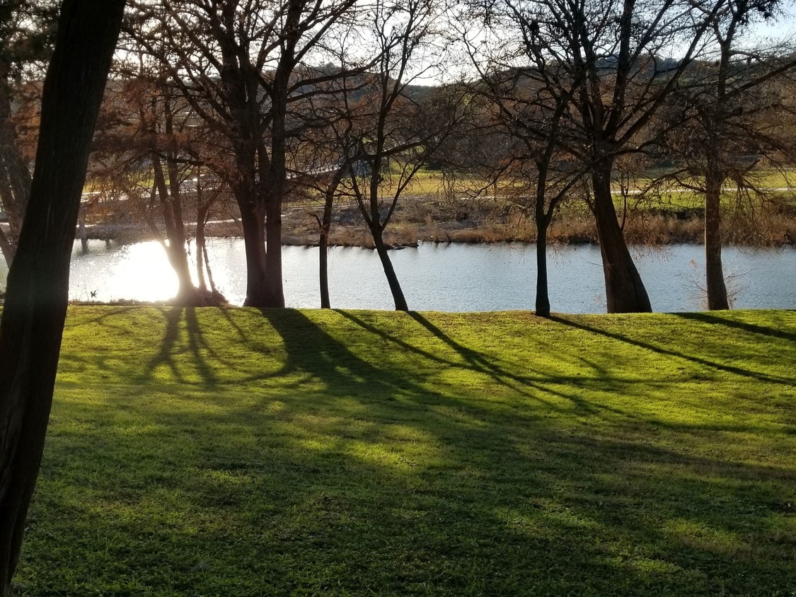 Guadalupe River looking from Lazy River Apts - 1605 Water St