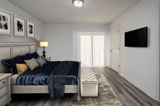 Bedroom - Flats at Turfland