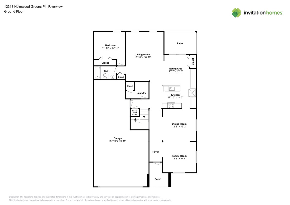 12318 Holmwood Greens Pl House Rental in Riverview, FL