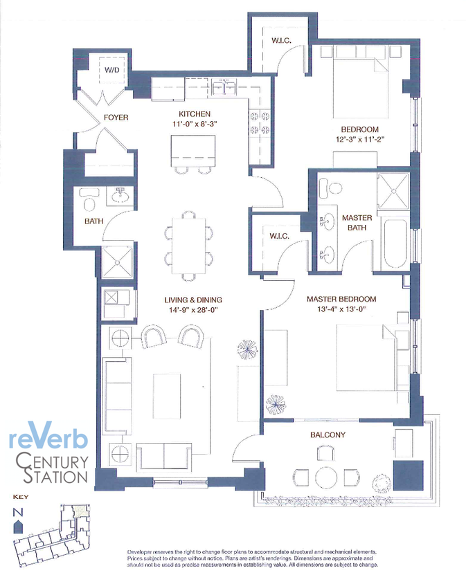 Foto principal - ReVerb Century Station Apt! (3200 S Oak Park)