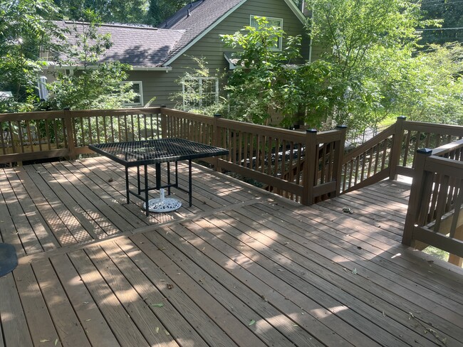 Back porch - 1732 Ridgeway Ave NW