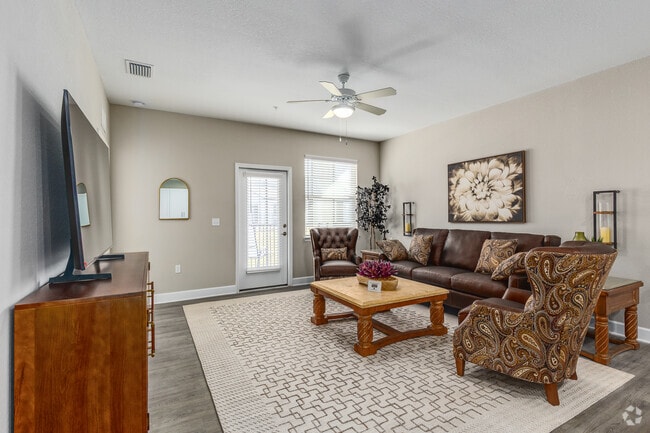 2BR, 2BA - 1,211SF - Living Room - Spires 27