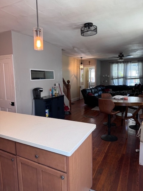 Kitchen overlooking Dining - 124 Lacey St