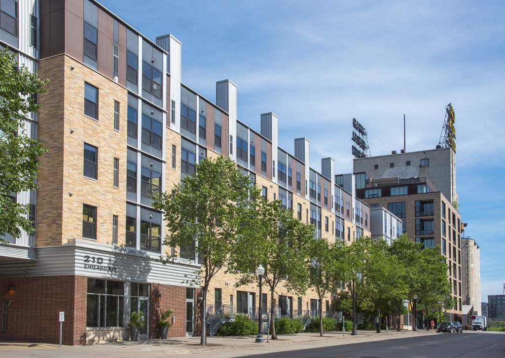 Attractive Five-Story Building - St Anthony Mills Apartments