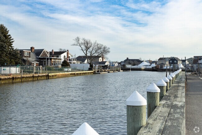 The residents of Bellmore, NY love living by the water.