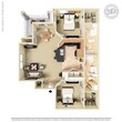 Renovated-Two Bedroom, Two Bathroom, 922 SQFT