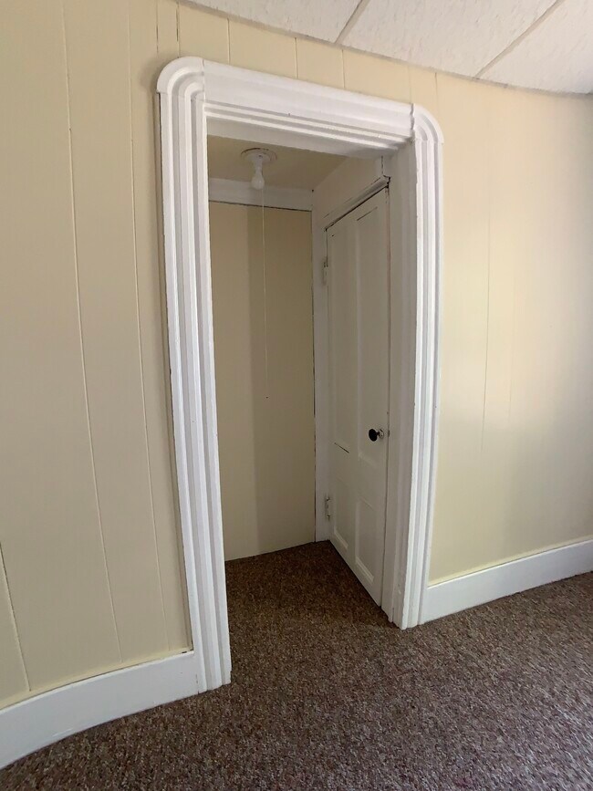 Extra storage closet in bedroom - 134 Benton St