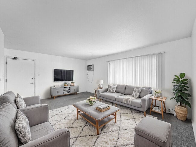 Living Room - Elm Village Apartments