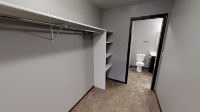 Closet/Bathroom - Village at Three Fountains