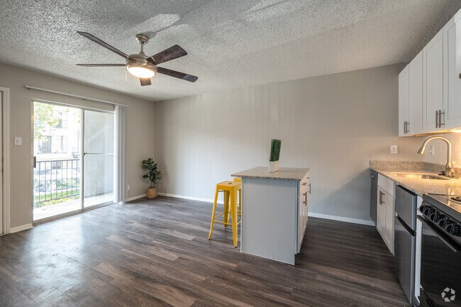 Estudio, cocina/sala de estar - The Rowan