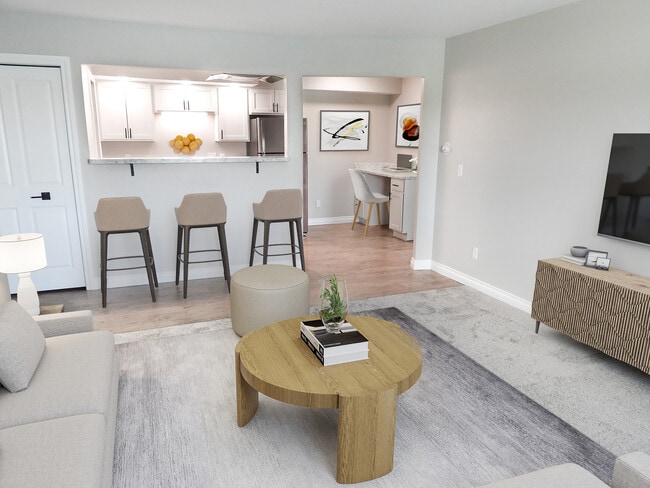 Open Concept Kitchen - Lake View Shores Apartments