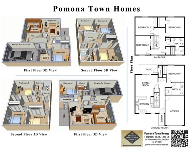 Pomona Townhomes Rentals Chico, CA
