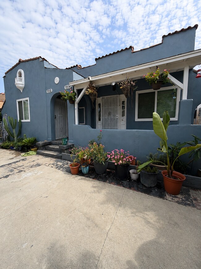 Front yard - 1114 W 57th St