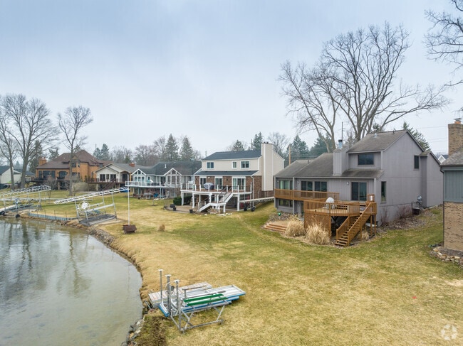Discover lakefront homes on Maceday Lake Road in Waterford.