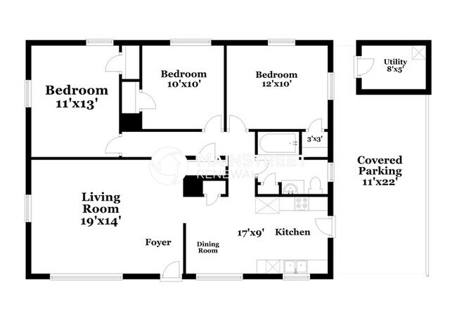 Foto del edificio - 3 Bedroom Pet-Friendly Home in Charlotte, ...