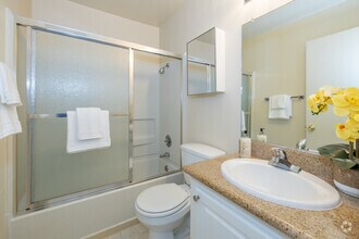 1BR, 1BA 0 724SF - Bathroom, - The Arbors