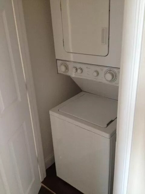 In Unit Laundry - 63 Havre St