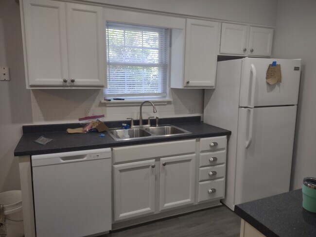 Kitchen with dishwasher and fridge/ice maker - 505 Miller Ave