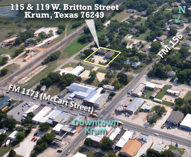 115 W Britton St Krum, TX 76249 Rentals Krum, TX