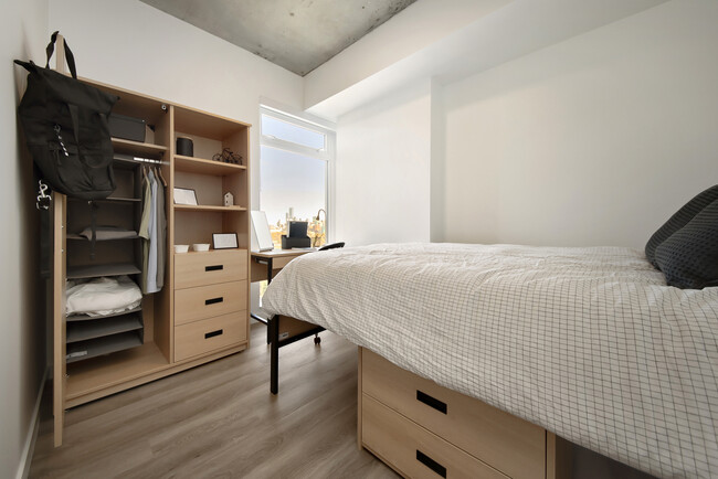 Bedroom - Laurent Student Housing