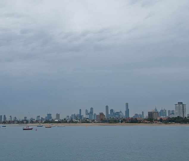The picture-perfect Melbourne skyline