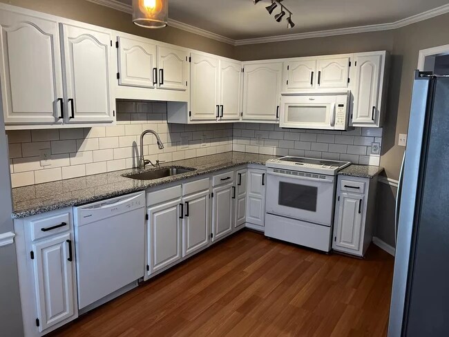 Kitchen with subway backsplash - 164 Greenmont Ln