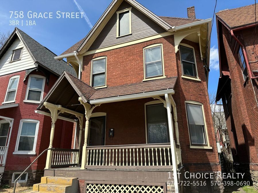 758 Grace St, Williamsport, PA 17701 House Rental in Williamsport, PA