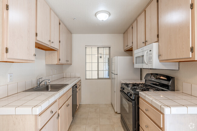 2BR, 1BA - 862SF - Kitchen - New Hope Senior Village Apartments 62 years+